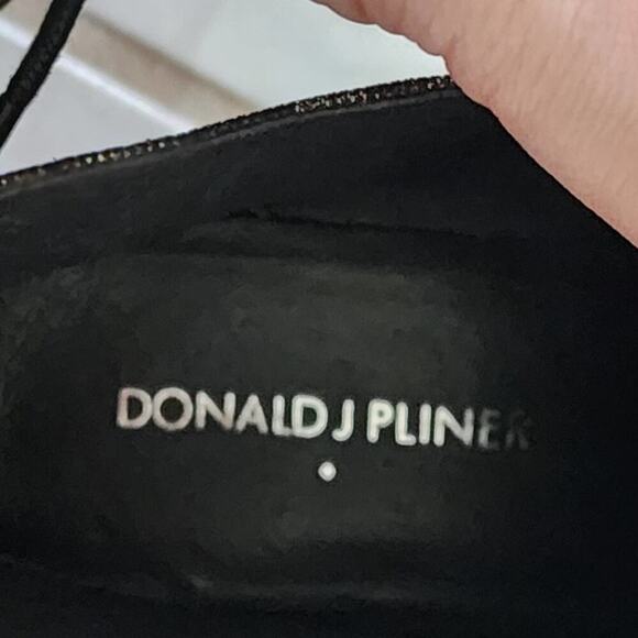 Donald Pliner Dakota Shimmer Womens Leopard Print Lace Up Wedges Size US 6 M - Picture 12 of 13